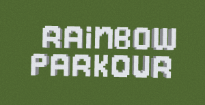 İndir Rainbow Parkour için Minecraft 1.12.2