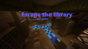 İndir Escape the Library by unfit2 1.0 için Minecraft 1.19.4