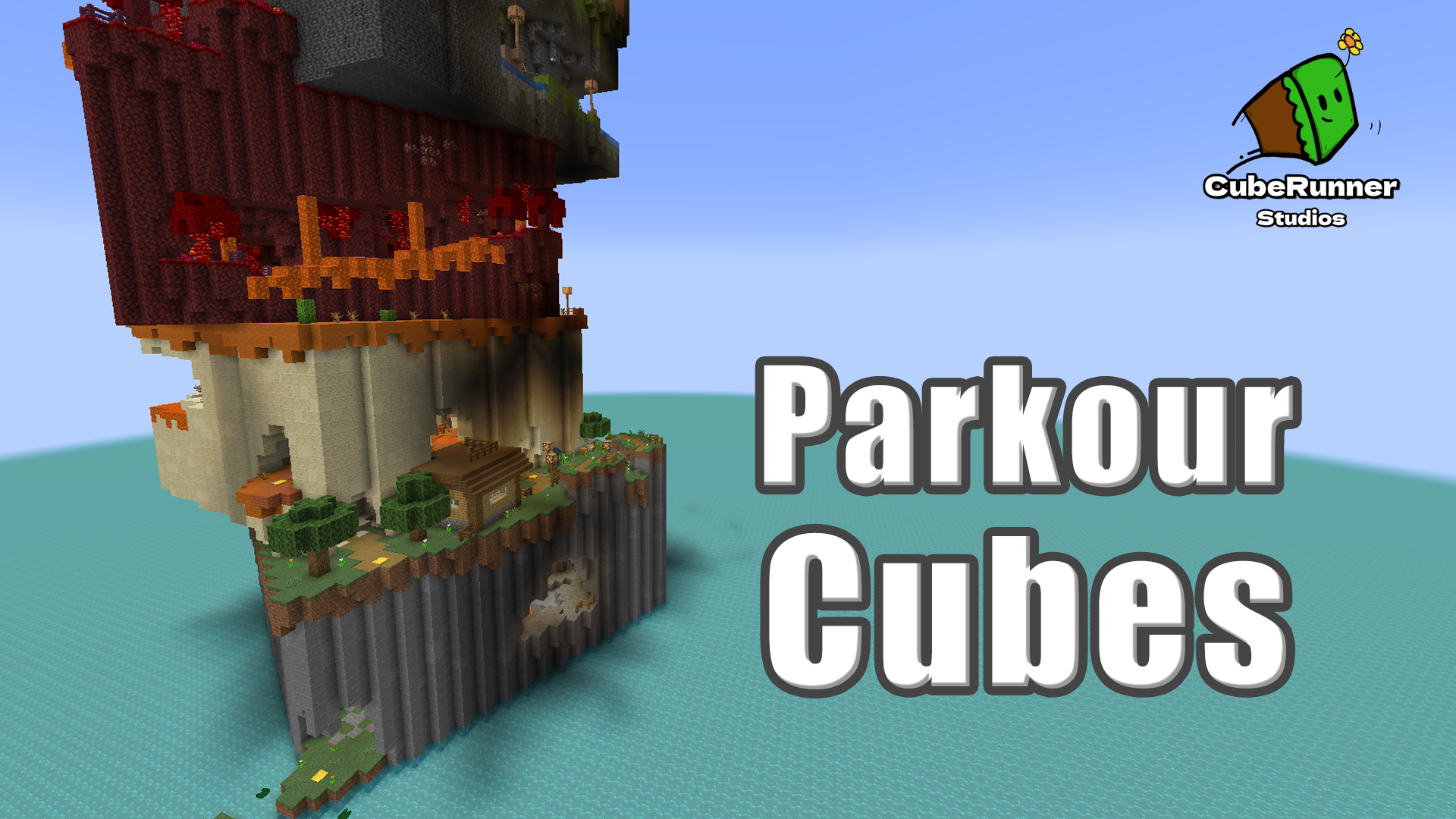 İndir Parkour Cubes 1.0 için Minecraft 1.20.2