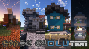 İndir HOUSE EVOLUTION 2.0 için Minecraft 1.20