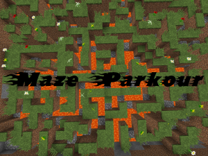 İndir Maze Parkour için Minecraft 1.12.2
