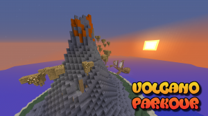 İndir Volcano Parkour için Minecraft 1.12
