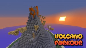İndir Volcano Parkour için Minecraft 1.12