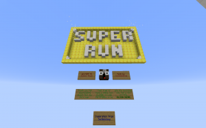 İndir Super Run için Minecraft 1.12