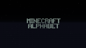 İndir Minecraft Alphabet için Minecraft 1.12