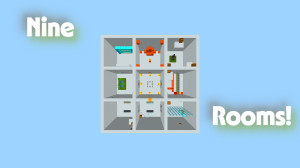 İndir Nine Rooms için Minecraft 1.21.4