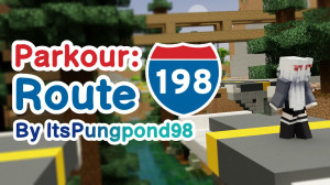İndir Parkour: Route 198 için Minecraft 1.21.11
