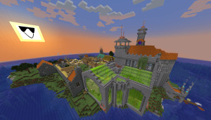 İndir Amazing Castle -Town & Sewer için Minecraft 1.21.4