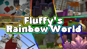 İndir Fluffy's Rainbow World için Minecraft 1.20.4