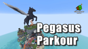 İndir Pegasus Parkour için Minecraft 1.21.6